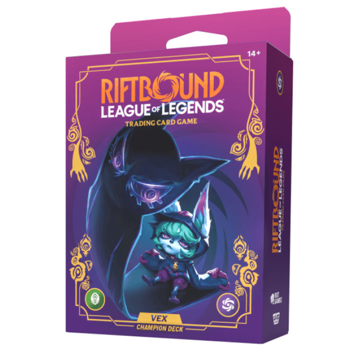 Precomanda Riftbound League of Legends TCG - Unleashed Champion Deck Vex