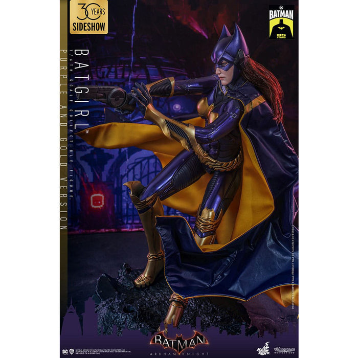 Precomanda Figurina Articulata Batman Arkham Knight Videogame Masterpiece 1/6 - Batgirl (Purple and Gold Version) Exclusive 30 cm