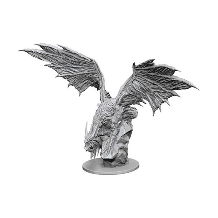 Miniatura Nepictata Pathfinder Battles Deep Cuts - Silver Dragon