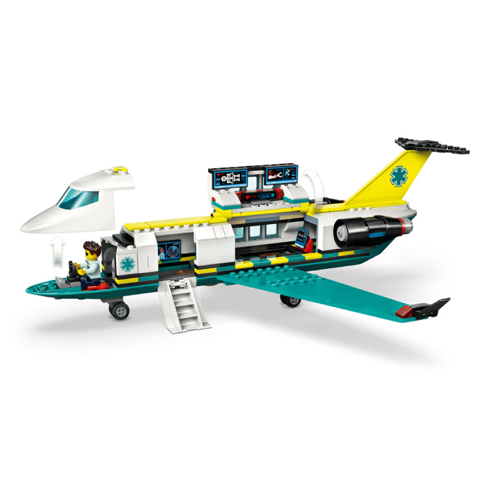 Lego City - Avion-ambulanta pentru urgente (60465)
