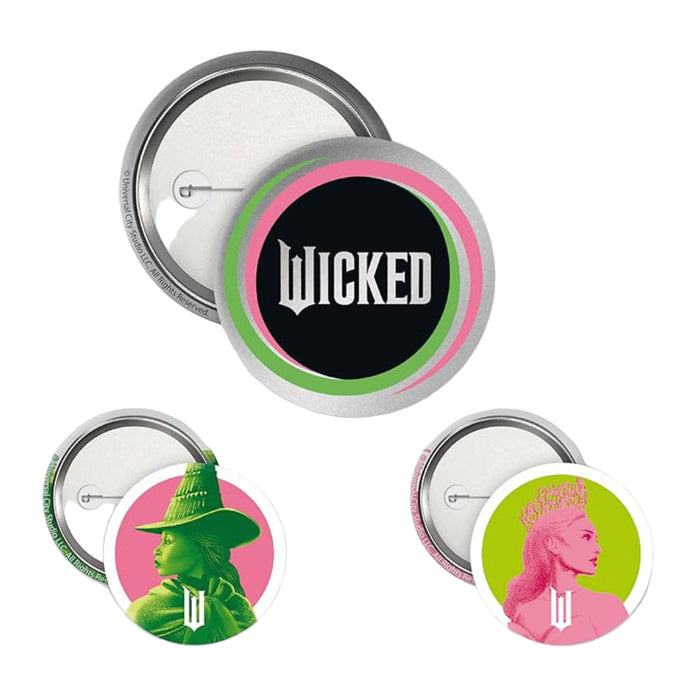 Set Insigne Wicked - Elphaba & Glinda