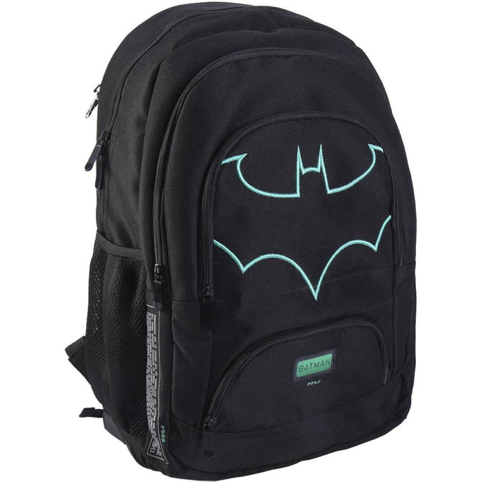 Ghiozdan Batman, 44 cm, Black/Blue