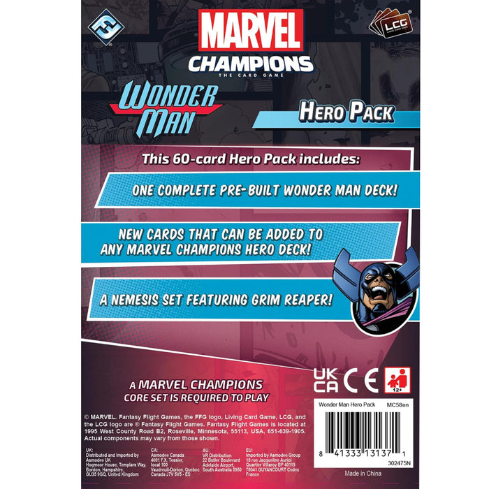 Marvel Champions The Card Game - Wonder Man Hero Pack