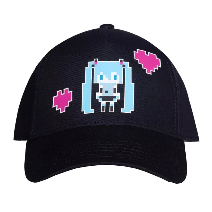 Sapca Ajustabila Hatsune Miku Curved Bill Cap Pixel