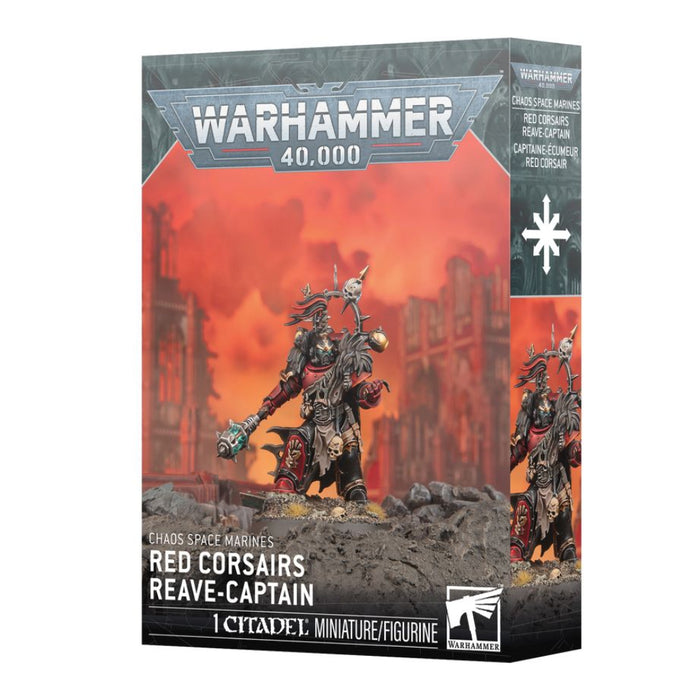 Warhammer Chaos Space Marines - Red Corsairs Reave-Captain