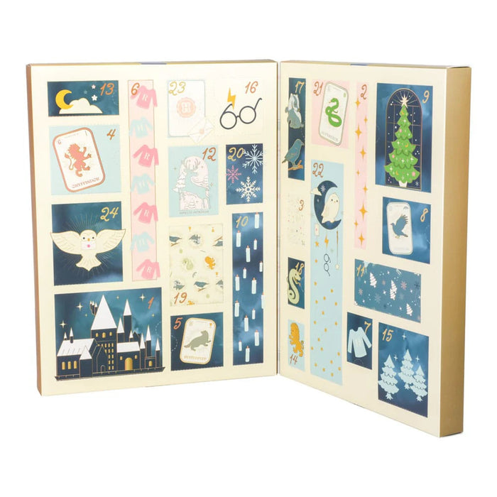 Calendar Advent Harry Potter Stationery 24 Day Hogwarts