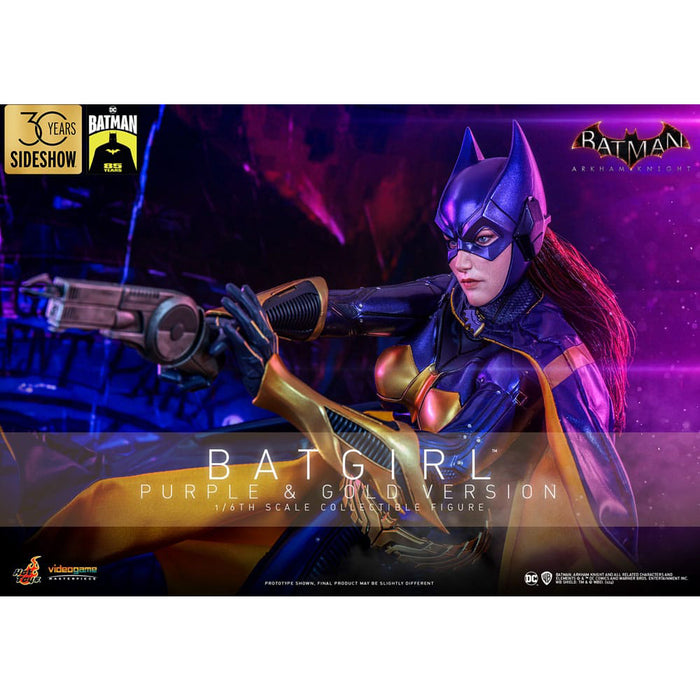 Precomanda Figurina Articulata Batman Arkham Knight Videogame Masterpiece 1/6 - Batgirl (Purple and Gold Version) Exclusive 30 cm