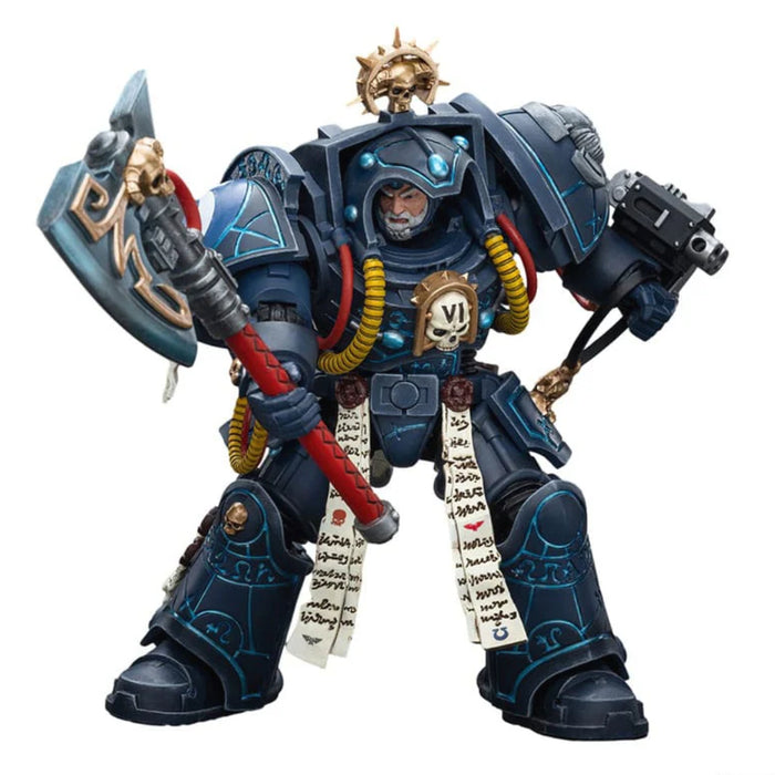 Figurina Articulata Warhammer 40k 1/18 Ultramarines Librarian in Terminator Armour 12 cm