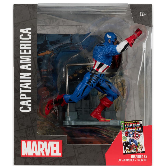 Figurina Marvel Collection PVC 1/10 Captain America (Captain America 100) 12 cm