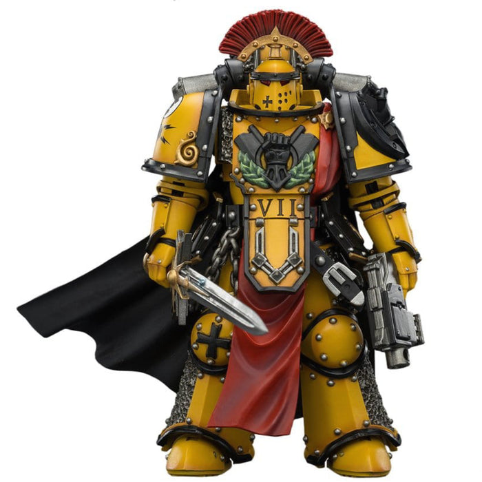 Figurina Articulata Warhammer - Imperial Fists Legion Praetor in Mk III Armour 13 cm