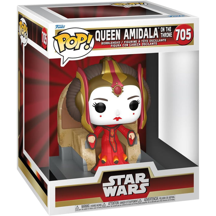 Figurina Funko Pop! Deluxe Star Wars - Amidala on Throne