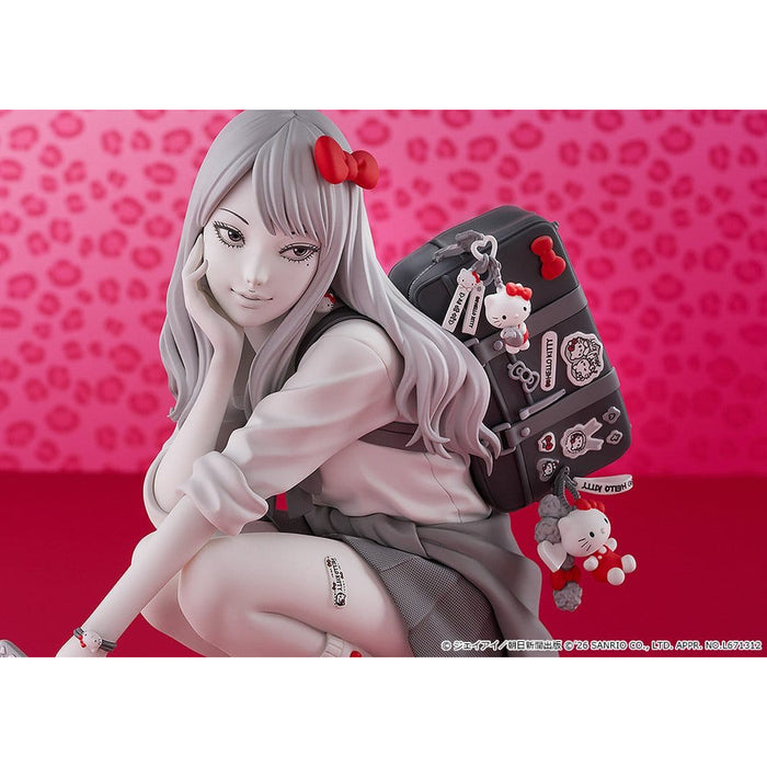 Precomanda Figurina Junji Ito PVC - Gyaru Tomie x Hello Kitty 14 cm