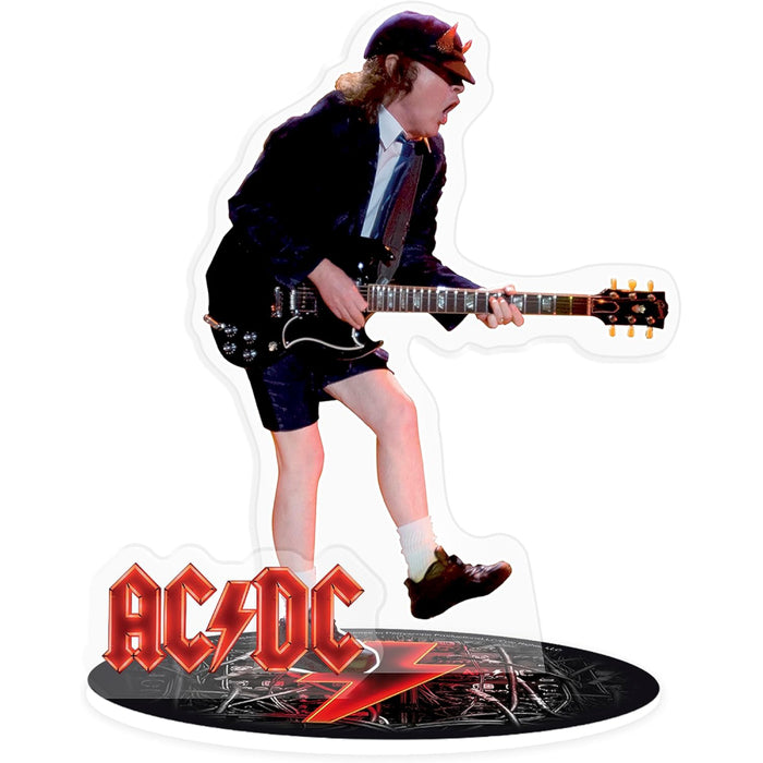 Set Cadou AC/DC - Cana 320ml + Figurina Acrilica + Set Insigne Mix