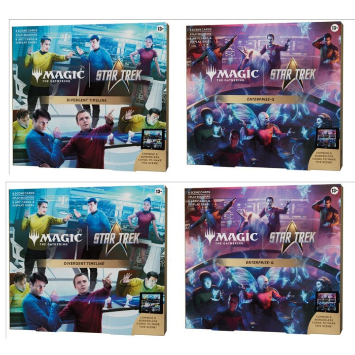 Precomanda Magic the Gathering - Star Trek Scene Box Display (4 Boxes)