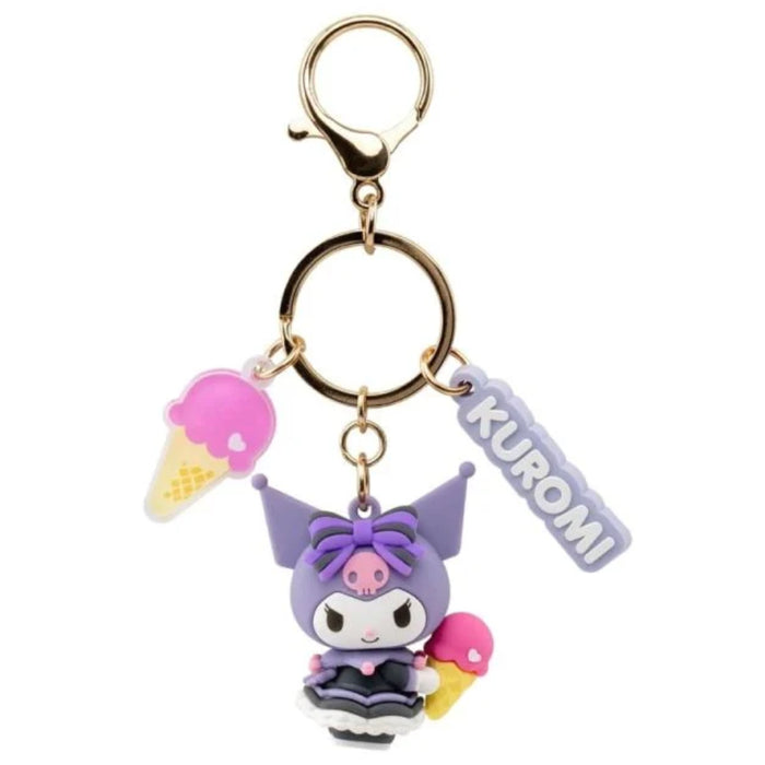 Breloc cu Pandantiv Yume Hello Kitty and Friends Tea Party Series - Kuromi