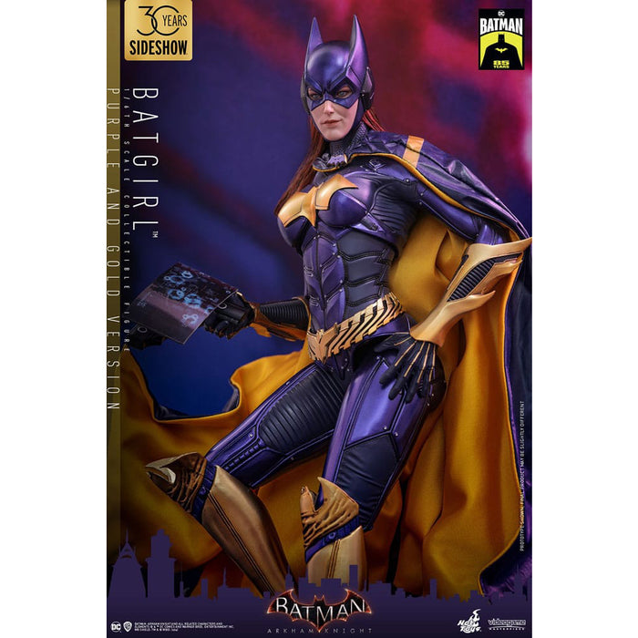 Precomanda Figurina Articulata Batman Arkham Knight Videogame Masterpiece 1/6 - Batgirl (Purple and Gold Version) Exclusive 30 cm