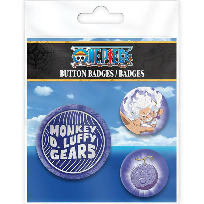 Set Insigne One Piece - Luffy Gear 5th
