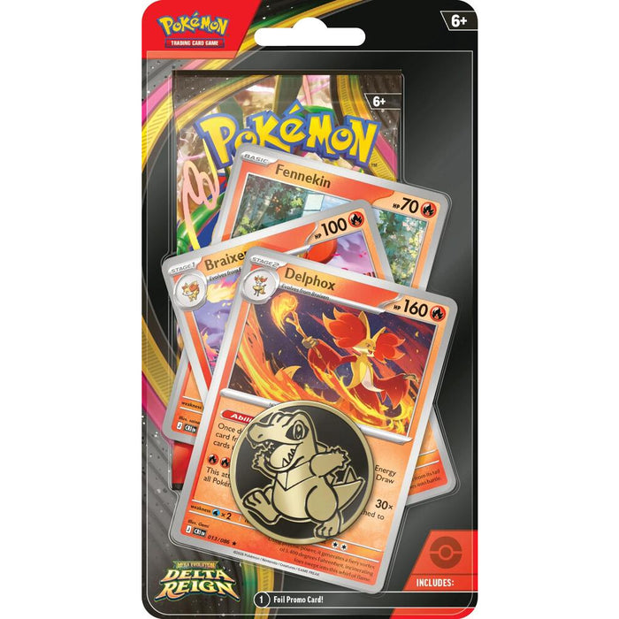 Precomanda Pokemon TCG - Delta Reign Premium Checklane Blister - Delphox