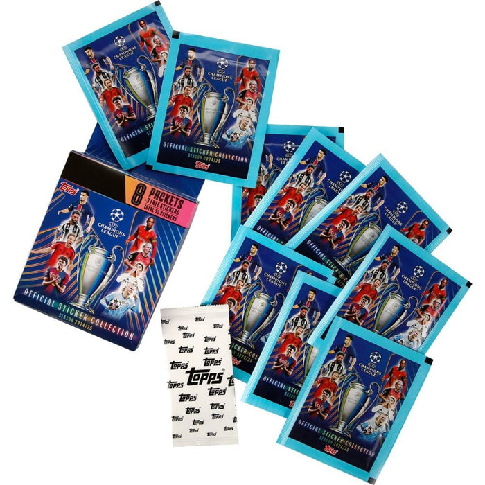 Set abtibilduri Eco Pack - Topps 2025 UCL