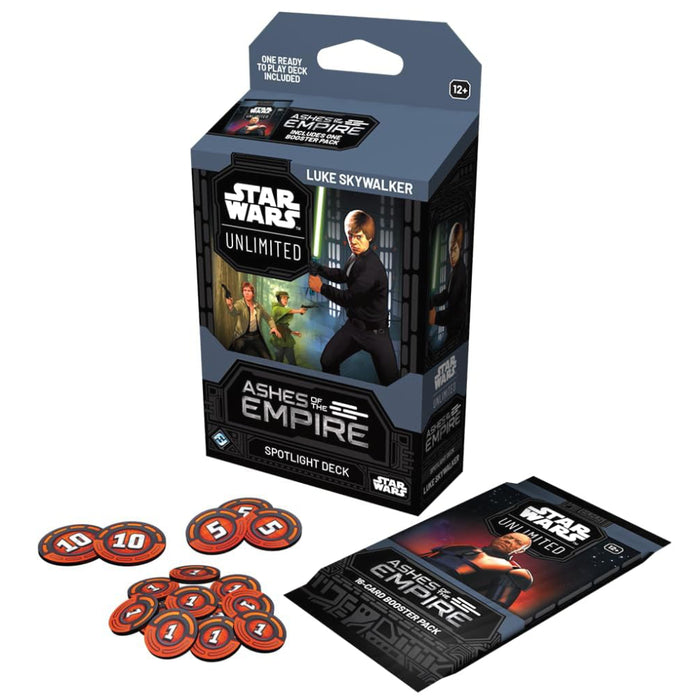 Star Wars Unlimited - Ashes of the Empire - Luke Skywalker Deck