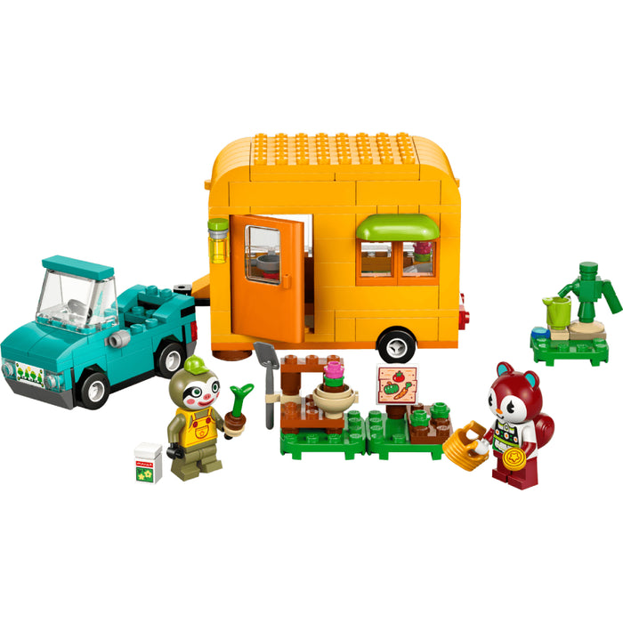 Lego Animal Crossing - Caravana si magazinul de gradinarit al lui Leif (77054)