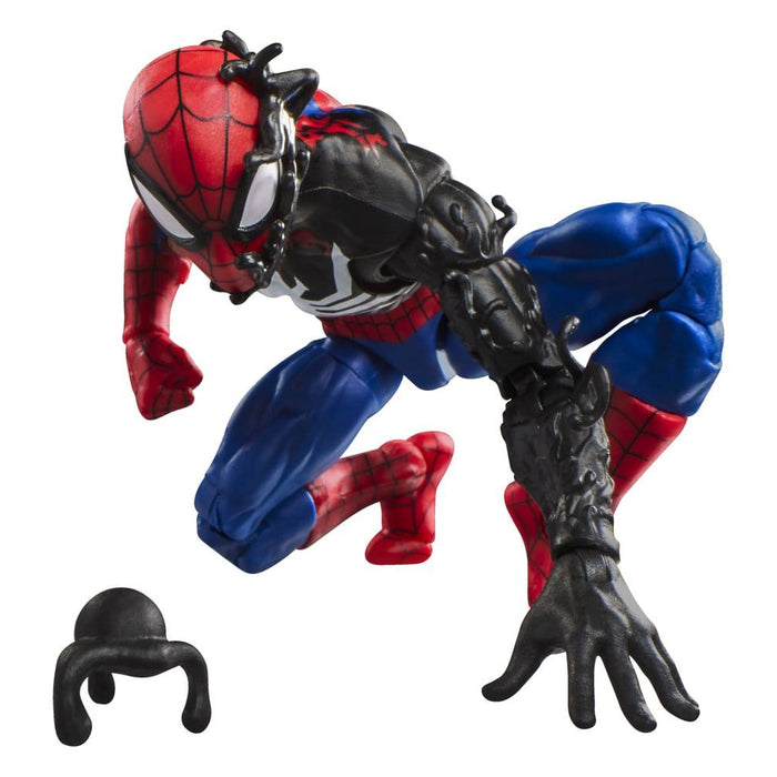 Figurina Articulata Secret Wars Marvel Legends - Spider-Man (Alien Costume) 15 cm
