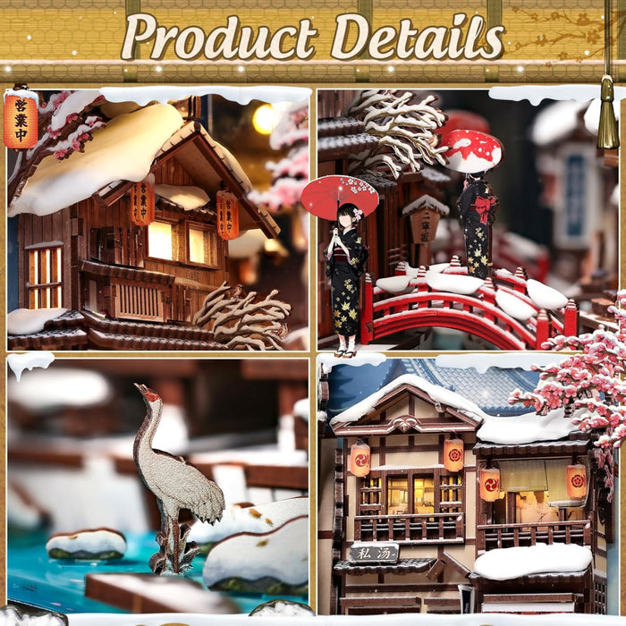 Set de Constructie CuteBee - Miniature House - Oishii Kyoto