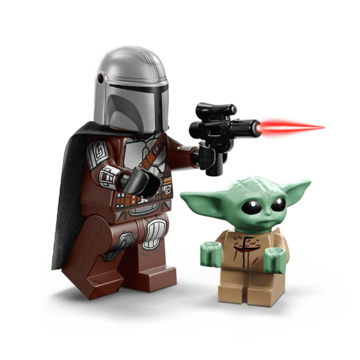 Lego Star Wars - Motocicleta rapida a lui Mandalorian si Grogu (75436)