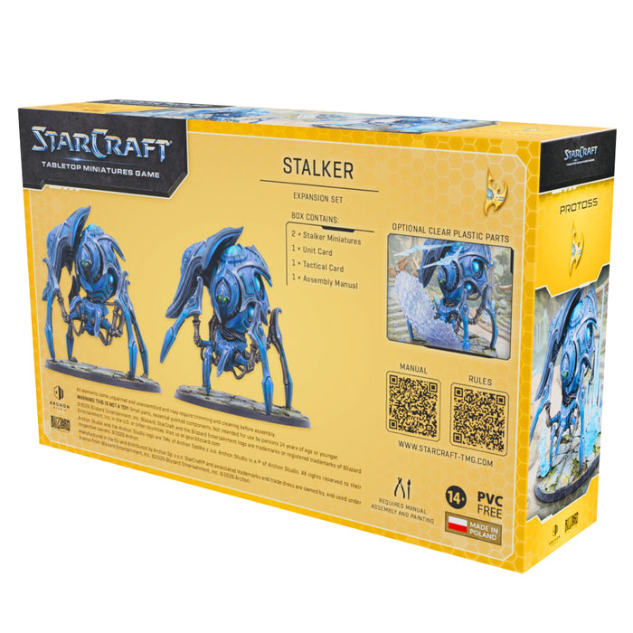 Precomanda StarCraft The Miniatures Game - Stalker - Protoss - Expansion Set