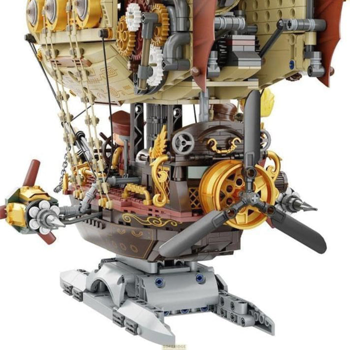 Set Constructie Pantasy Original Construction Steampunk Airship