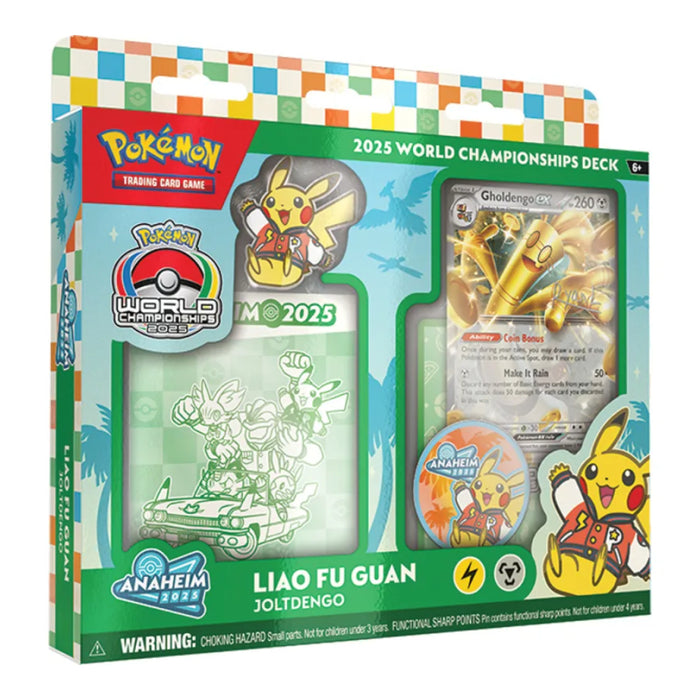 Pokemon TCG - World Champions Decks 2025 - Joltdengo