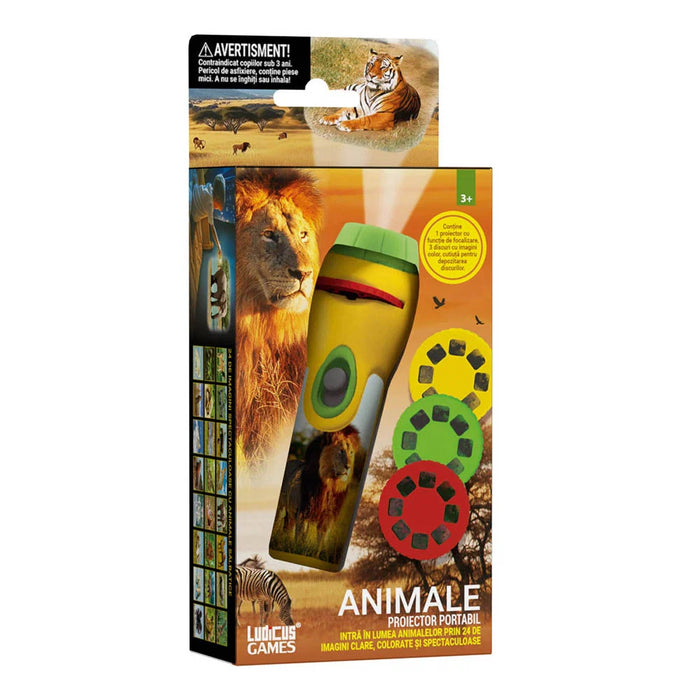 Proiector portabil pentru copii - Animale