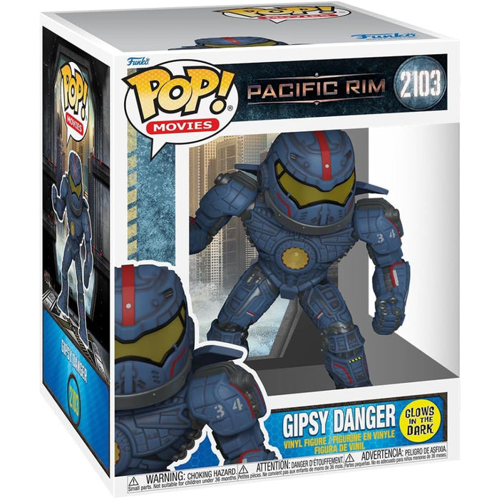 Figurina Funko POP! Pacific Rim Super Sized - Gipsy Danger (Glow) 15 cm