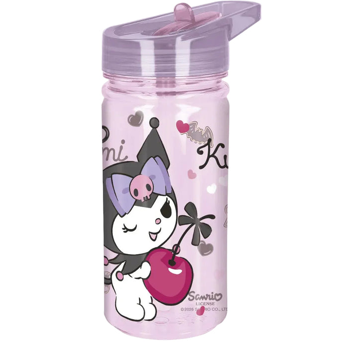 Sticla de apa Kuromi, 475 ml, roz