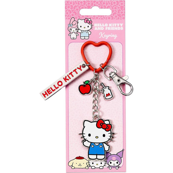 Breloc cu pandantive Hello Kitty