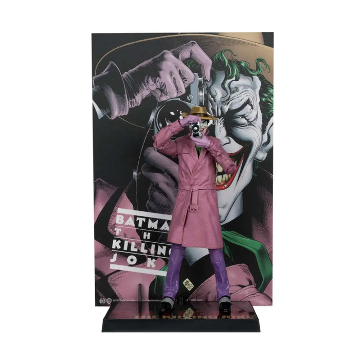 Figurina Articulata DC Multiverse Cover Recreations Batman the Killing Joke - The Joker