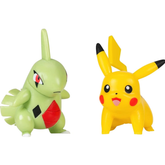 Set de joaca Pokemon - Battle Disc Showdown, Pikachu & Larvitar