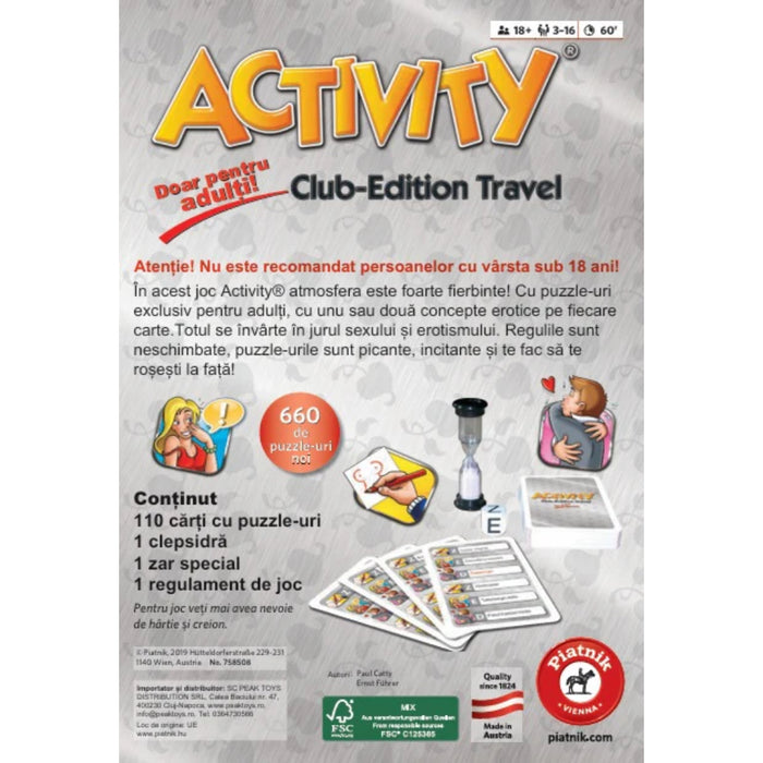 Activity - Club Travel Edition (limba romana)