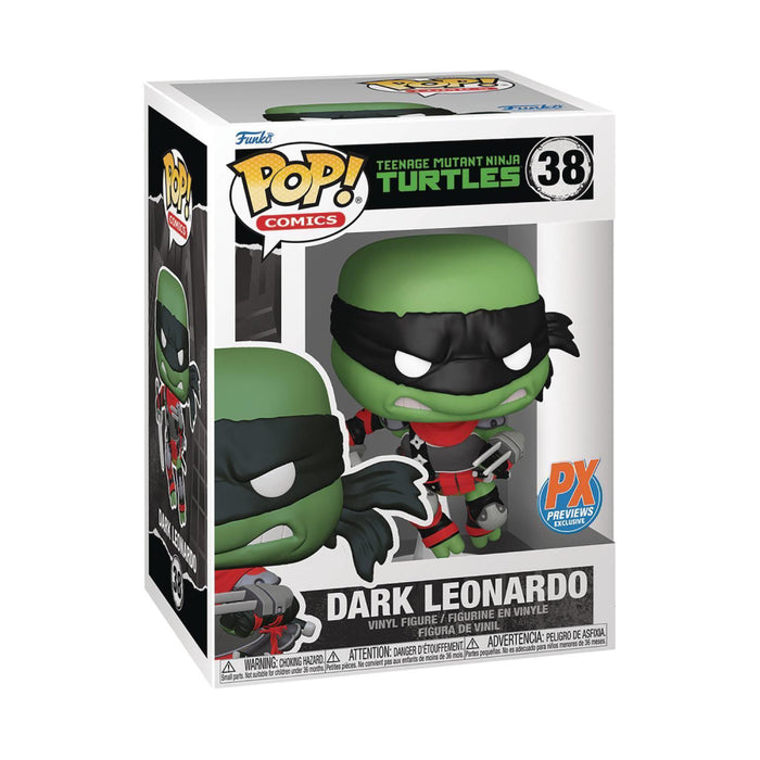Figurina Pop Comics TMNT Dark Leonardo PX