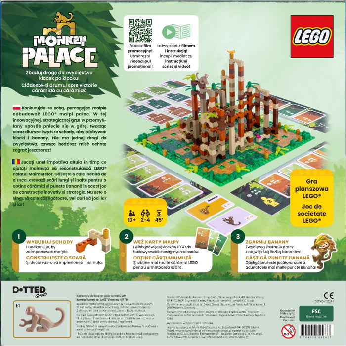 Joc de societate LEGO Monkey Palace, limba romana