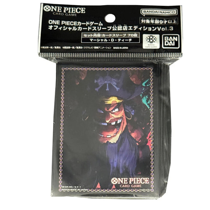 One Piece Card Game - Official Sleeves Bandai TCG - Marshall D.Teach