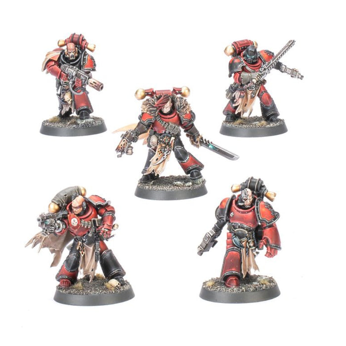 Warhammer Chaos Space Marines - Red Corsairs Raiders