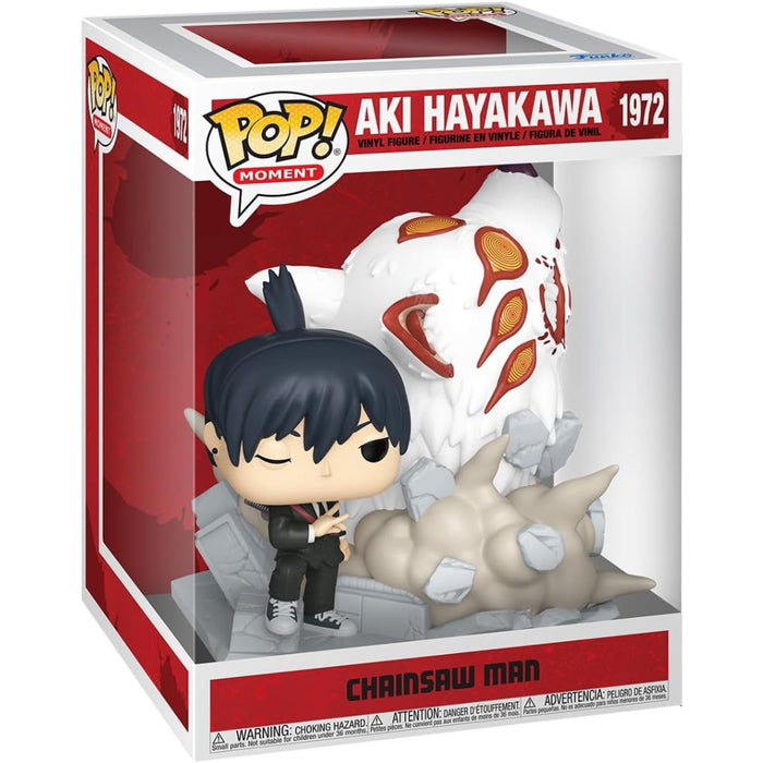 Figurina Funko Pop Moment Chainsaw Man - Aki (Fox Devil)