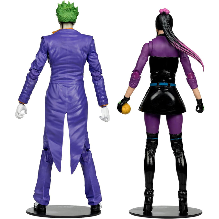 Set 2 Figurine Articulate DC Multiverse The Joker & Punchline 18 cm