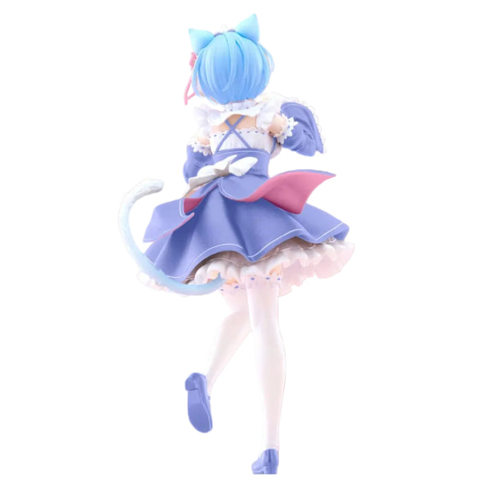 Figurina Re:Zero Starting Life in Another World Coreful PVC - Rem Cat Maid Ver Renewal 18 cm