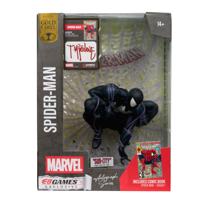 Figurina Marvel Collection PVC 1/6 - Spider-Man (Spider-Man 01) (Black Suit) (Chase) 15 cm