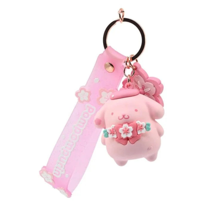 Breloc cu Bratara Sanrio Sakura Series Hello Kitty and Friends