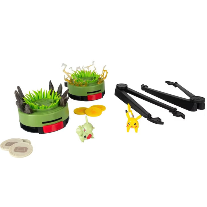 Set de joaca Pokemon - Battle Disc Showdown, Pikachu & Larvitar