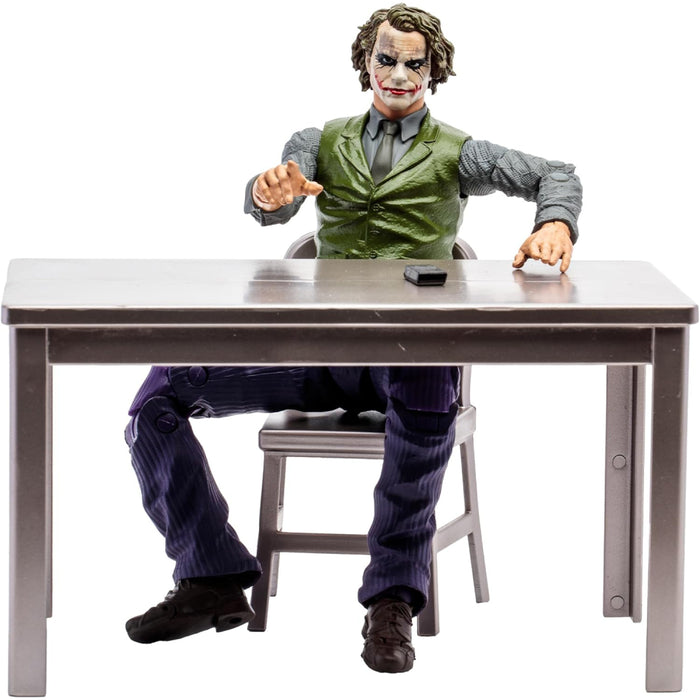 Figurina Articulata DC Multiverse The Joker (Jail Cell Variant) (The Dark Knight) (Gold Label) 18 cm