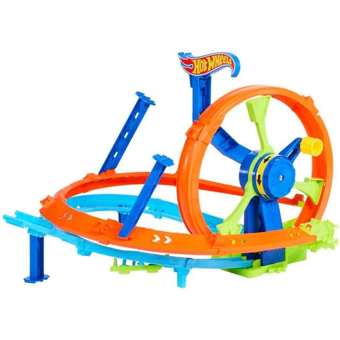 Set Joaca Hot Wheels Stunt Tracks - Cursa lansare rapida in bucla